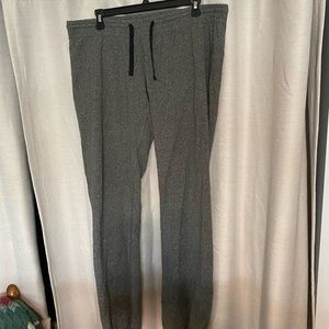 Lululemon gray scrunched bottom sweatpants size 12
